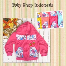 large PK088 Jaket Kaos NEXT Simply Flowery 82 Pink